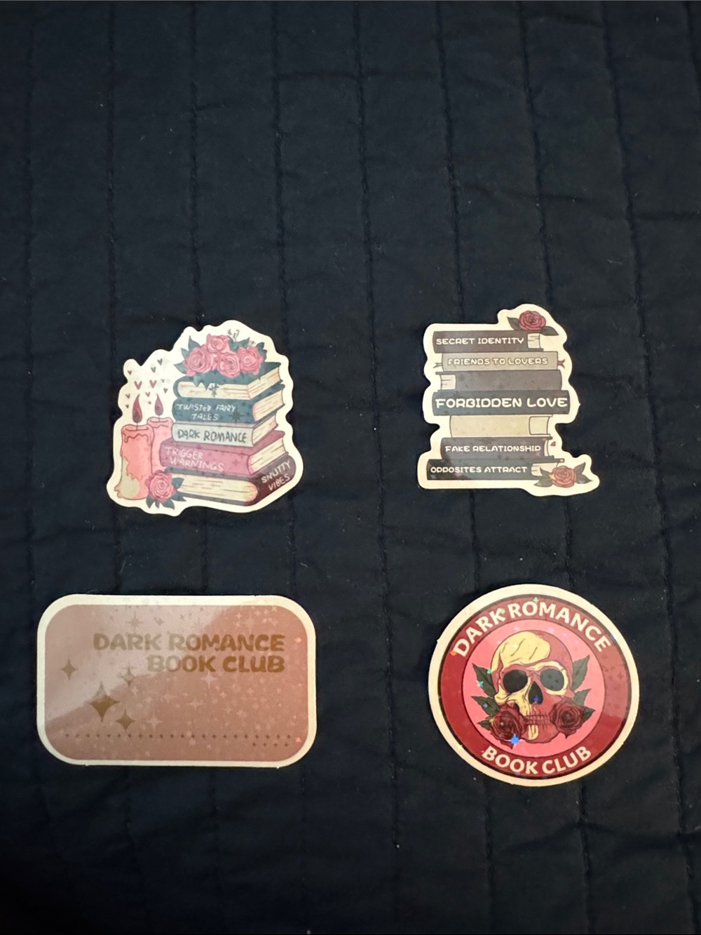 Bundle of 20 Dark Romance Bookish Stickers - Picture 5 of 6